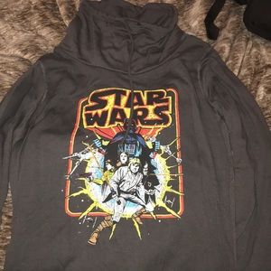 STAR WARS long sleeve with hoodie
